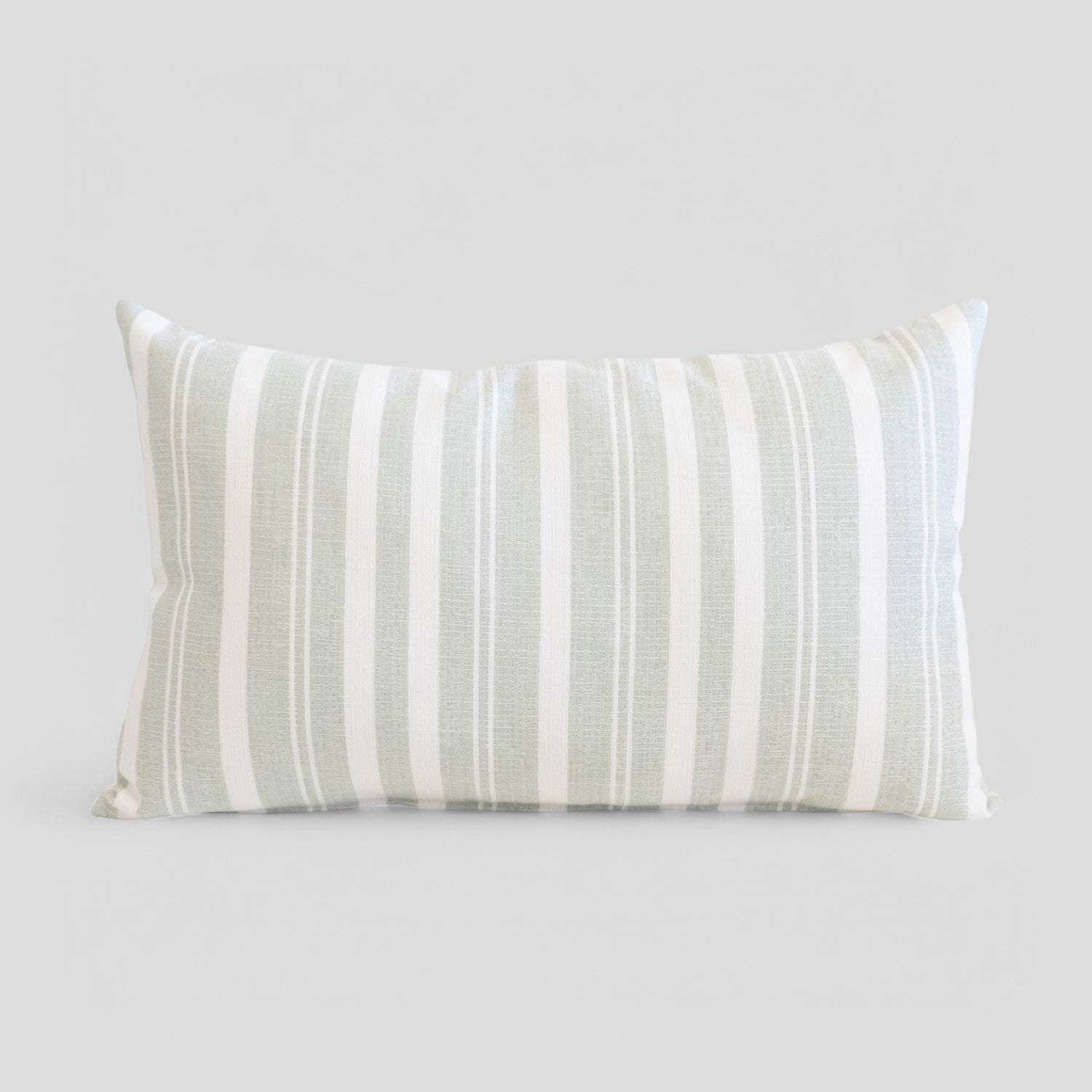 Comfortable Striped Outdoor Kidney Pillow for Patio, Lounge & Poolside Relaxation - Water-Resistant & Durable Support