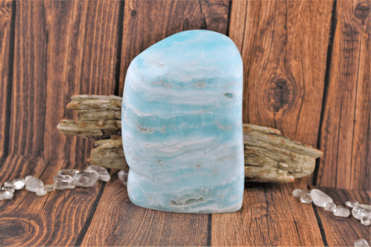 Natural Caribbean Calcite Freeform - Healing Crystal for Meditation, Energy Work & Home Decor | Perfect for Reiki, Chakra Balancing & Spiritual Gifts