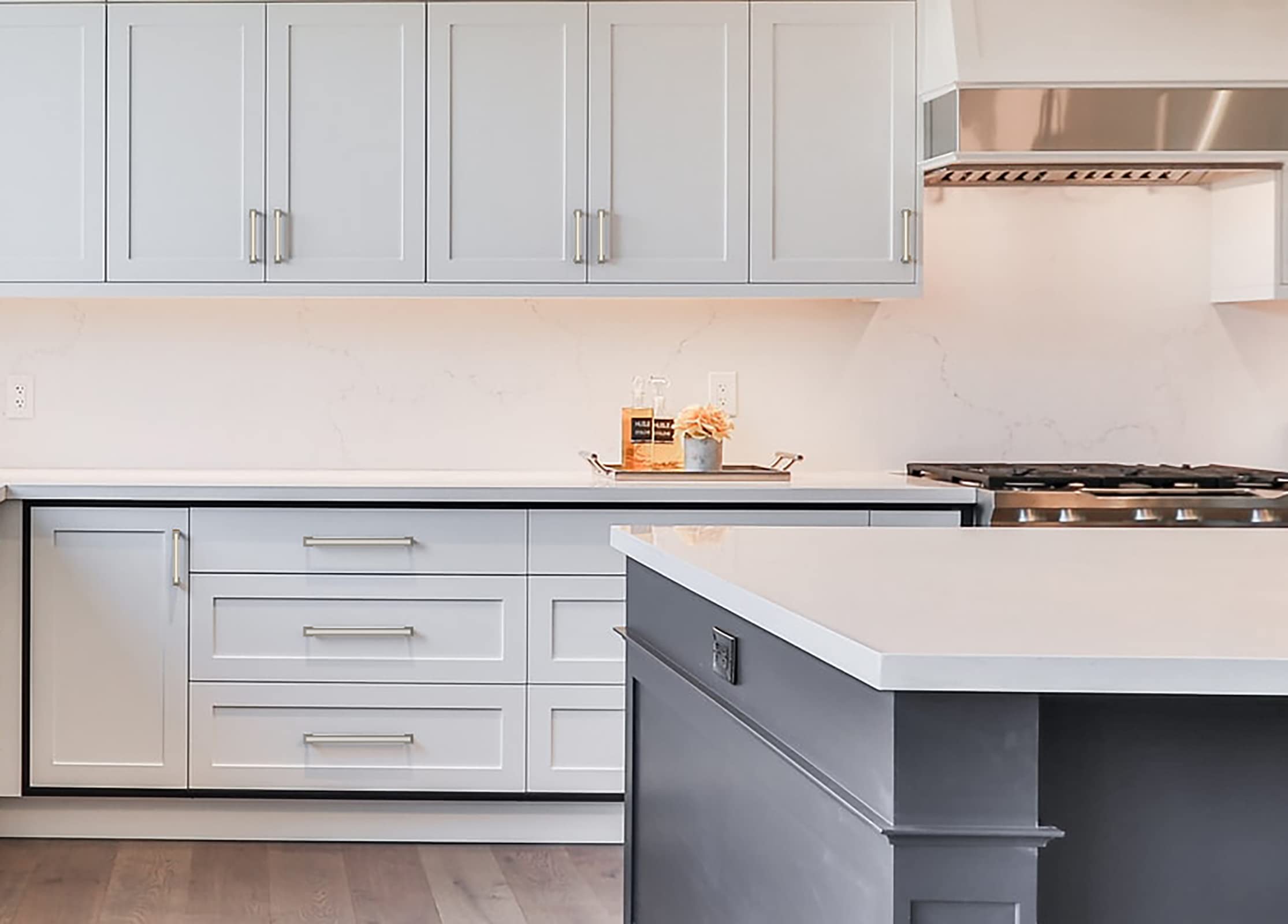 Amerdeco 6 Pack Brushed Nickel Cabinet Pulls 7.5 Inch for Kitchen & Bathroom