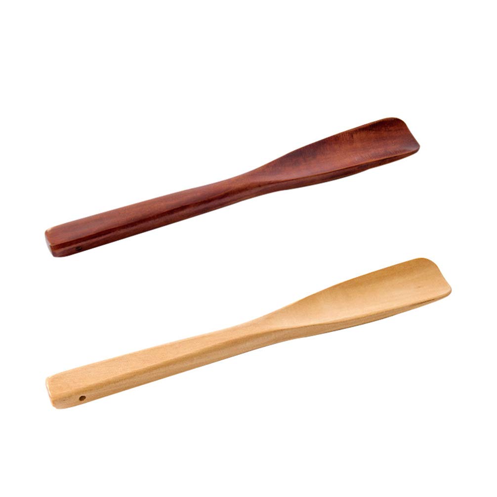 Healifty 2-Pack Wooden Shoe Horn - Compact Shoe Lifter for Kids, Elderly & Travel - Portable Shoe Accessories for Home, Office & On-The-Go (Perfect for Travel, Daily Use & Helping with Footwear)