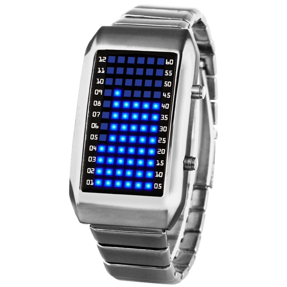 Waterproof LED Couple Watch - Calendar & Month Display for Students & Gifts