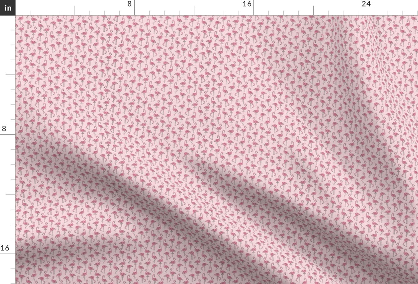 Flamingo Printed Velvet Fabric - Tropical Summer Spring Beach Design for Upholstery, Home Decor & Apparel | Fat Quarter Soft Bottomweight Material | Perfect for DIY Pillows, Curtains & Clothing Projects