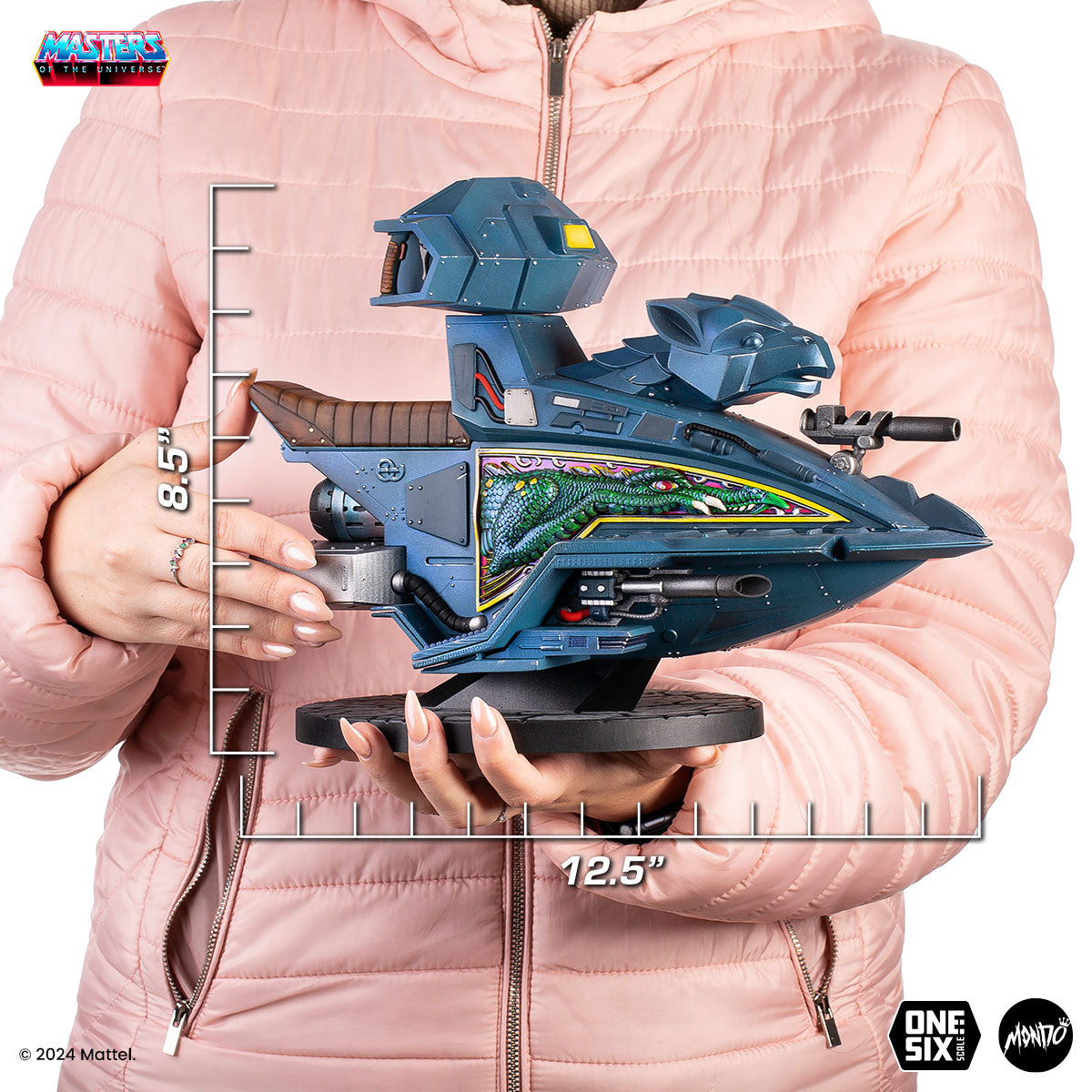 Masters of the Universe Sky Sled 1/6 Scale Collectible Vehicle - Limited Timed Edition - Perfect for Display & Action Figure Play
