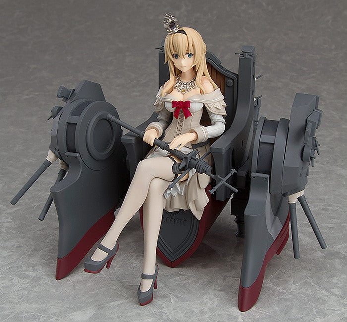 Figma #EX 052 Warspite Kantai Collection KanColle Anime Figure - Japanese Warship Girl Character Model for Display & Collection