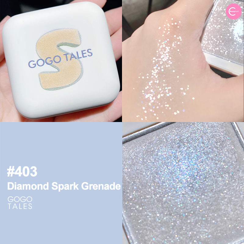 GOGOTALES Sweet Diamond Highlighter - Shimmering Face Highlighter Makeup for Glowing Skin | Perfect for Contouring, Highlighting & Everyday Glam Makeup Looks