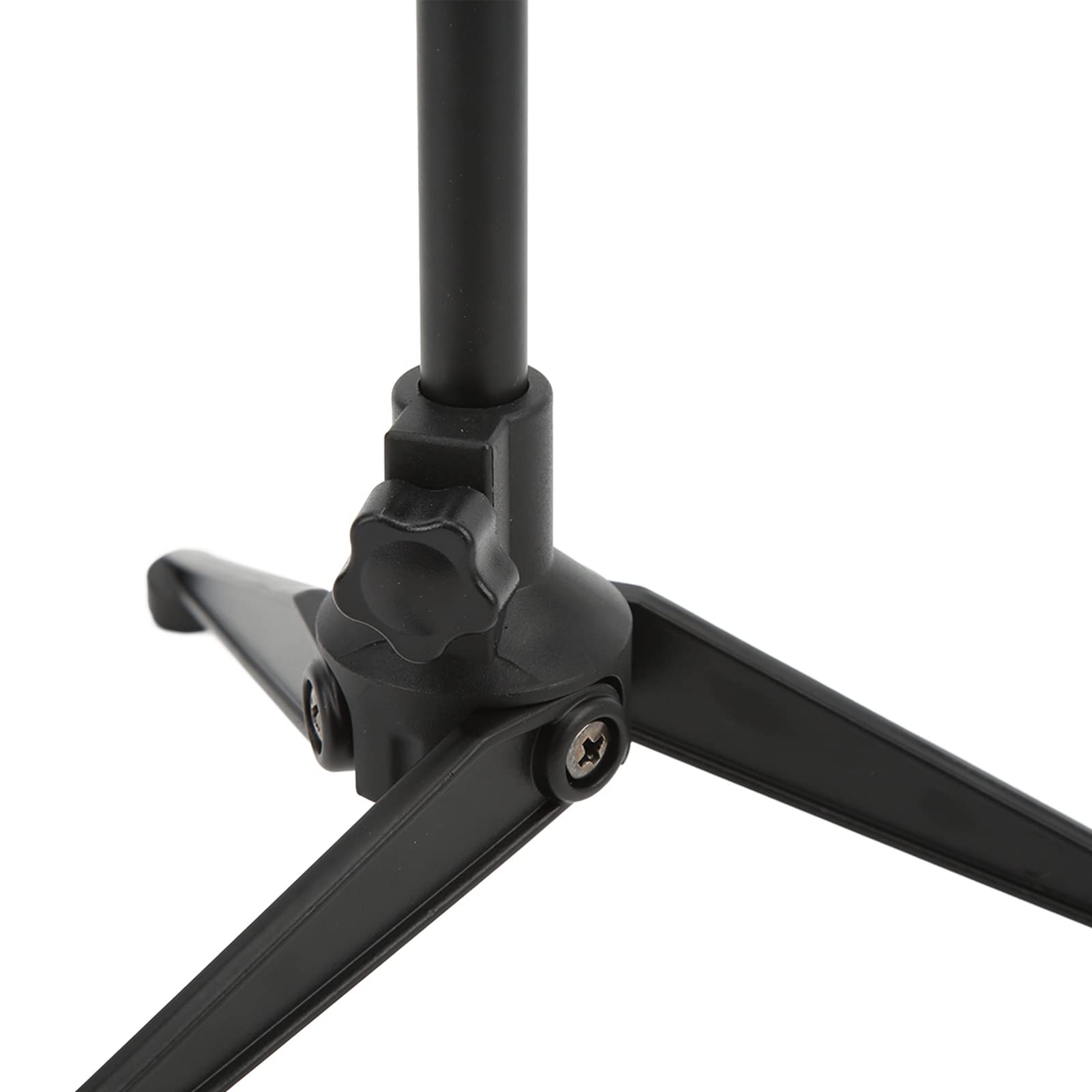 Adjustable Microphone Stand with Anti-Skid Base - Height Adjustable Desk Mic Stand Tripod for Streaming, Podcasting & Live Broadcasting - Perfect for Home Studio, Gaming Setup & Online Meetings