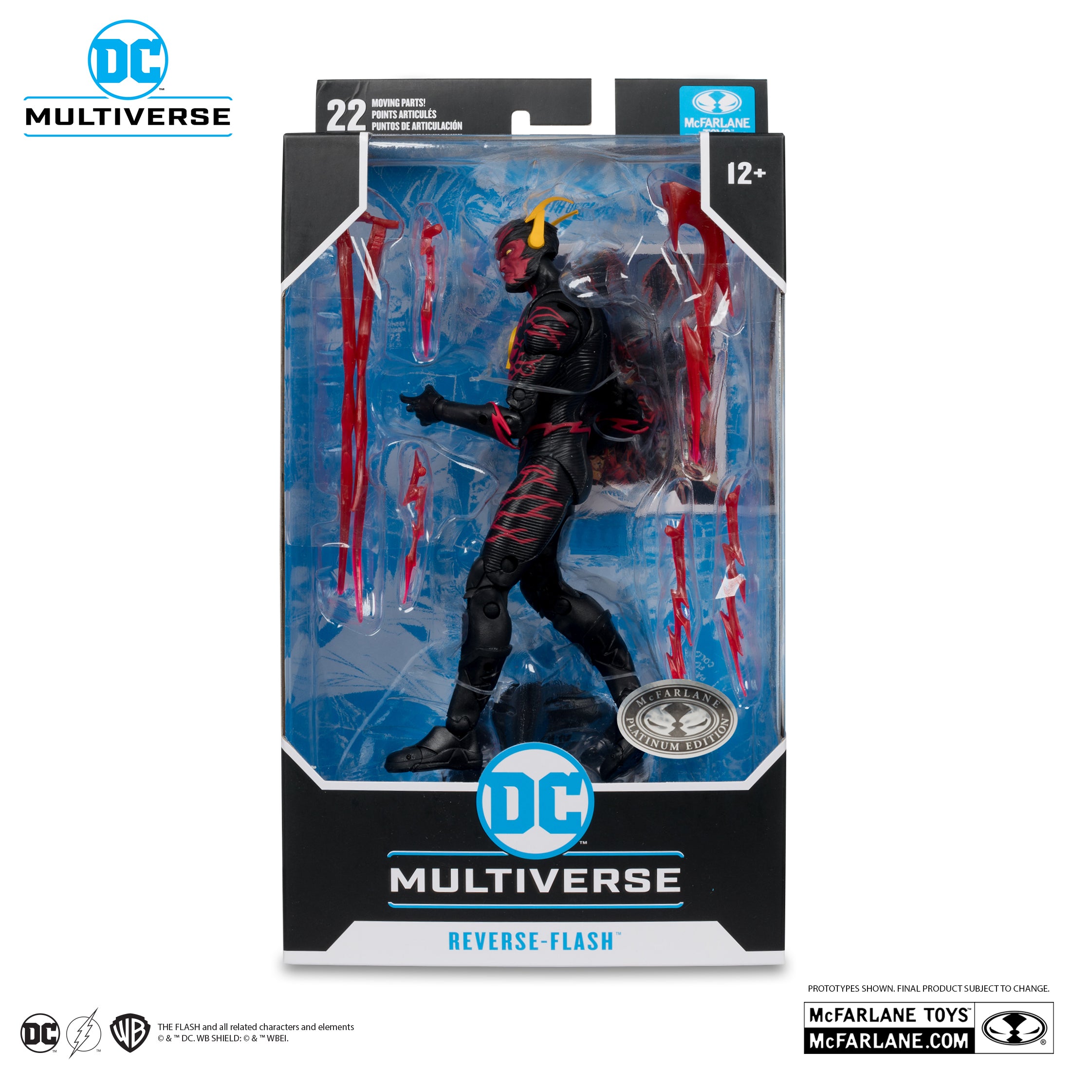 Reverse Flash (New 52) Platinum Edition DC Multiverse Action Figure by McFarlane Toys - Perfect for Collectors, DC Comics Fans & Superhero Display Scenes