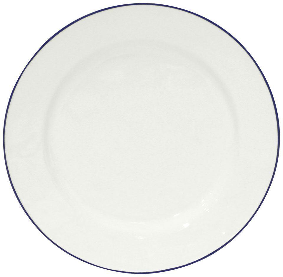 Beja White Porcelain Dinner Plates Set of 6 - Elegant Tableware for Fine Dining, Dinner Parties & Home Decor