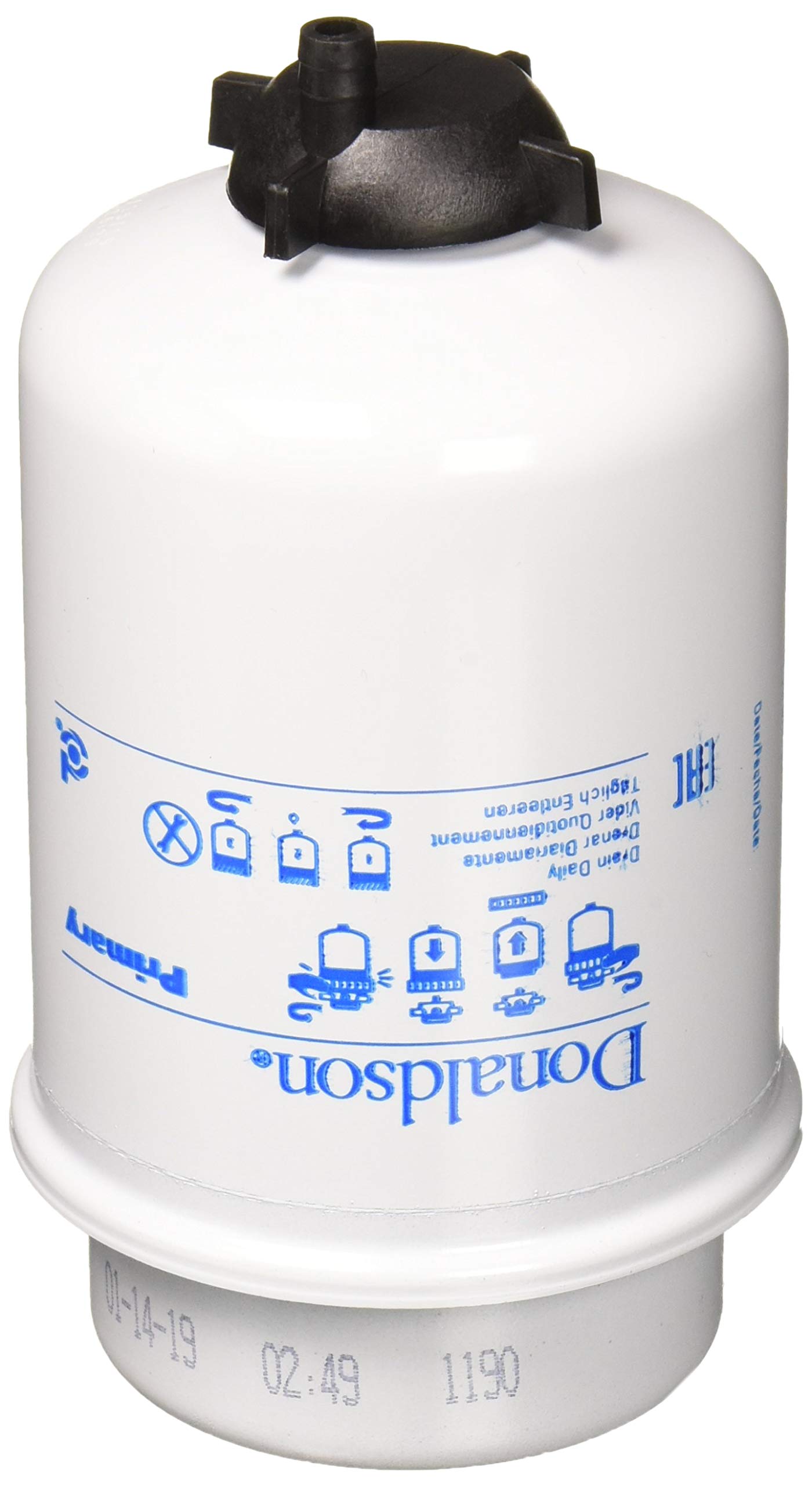 Donaldson P551434 Fuel Filter with Water Separator - High Efficiency Cartridge for Diesel Engines | Ideal for Trucks, Heavy Equipment & Marine Applications