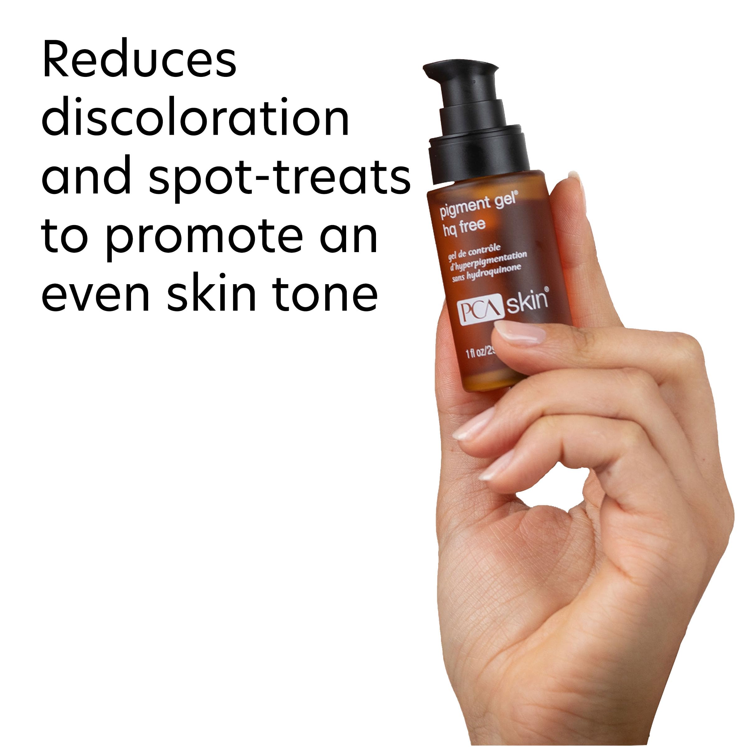 PCA SKIN Hydroquinone-Free Pigment Gel Dark Spot Corrector | Brightening Serum for Hyperpigmentation & Uneven Skin Tone | Promotes Clear Complexion | 1.0 oz Pump | Perfect for Daily Skincare Routine & Post-Acne Treatment