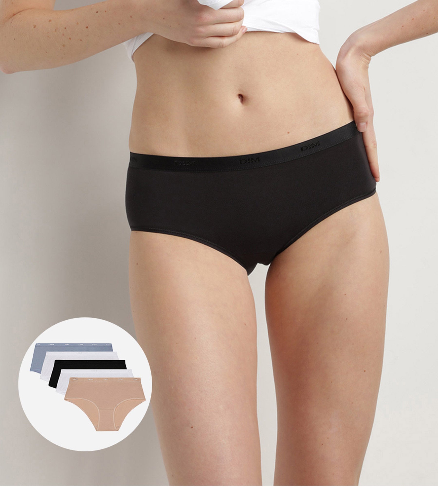 5 Pack Women's Cotton Stretch Underwear with Pockets - Soft & Breathable Eco-Friendly Panties for Everyday Comfort, Yoga & Travel