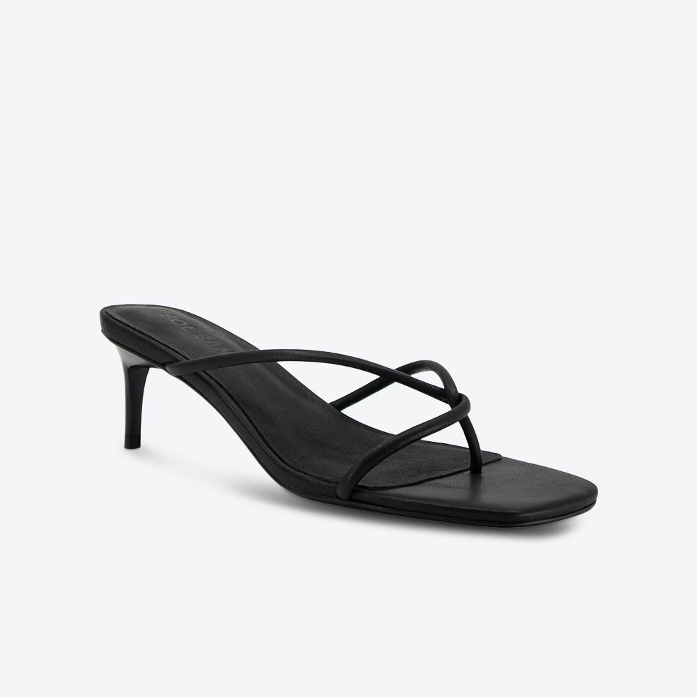 Chrissy Mule Black - Comfortable Women's Slip-On Shoes for Casual Wear, Office & Everyday Use