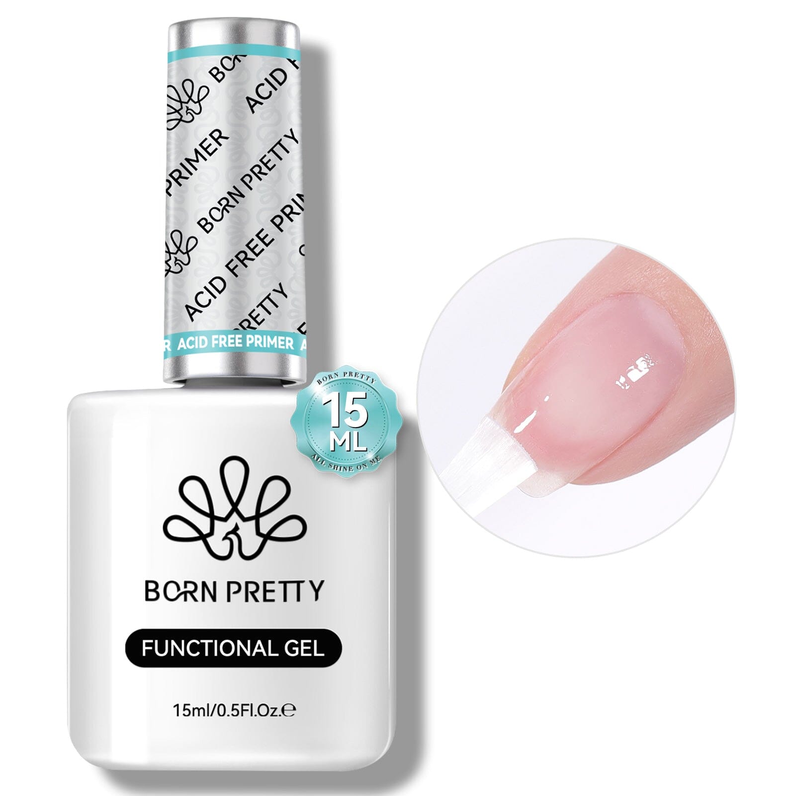 15ml Acid Free Makeup Primer - Oil Control & Pore Minimizing for Flawless Base Makeup | Perfect for Daily Use & Special Occasions