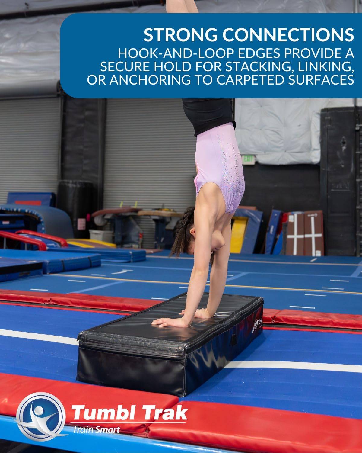 Tumbl Trak Booster Block - Gymnastics Training Equipment for Balance & Strength | Perfect for Home & Gym Use