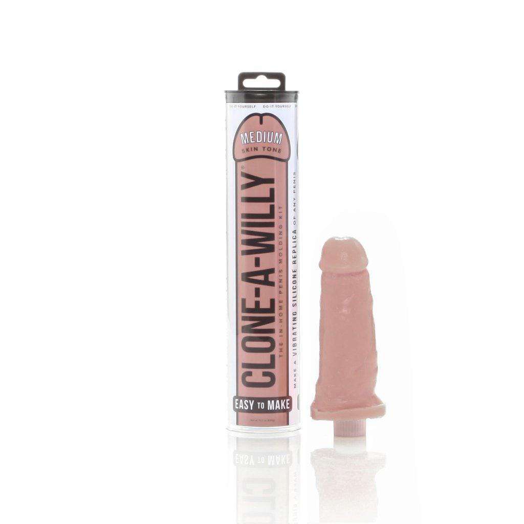 Clone A Willy Kit - Medium Skin Tone DIY Penis Casting Kit for Couples & Fun Gifts - Perfect for Bachelorette Parties, Adult Toys & Unique Gifts