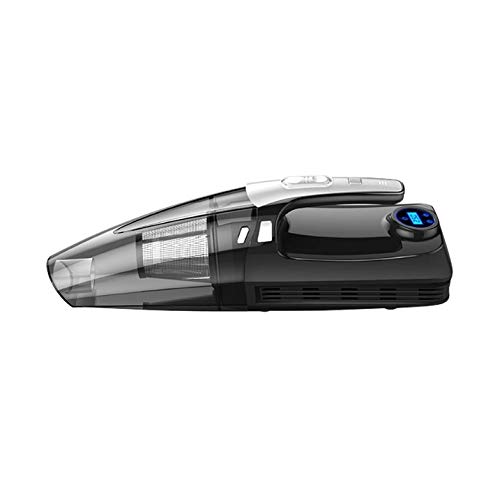 WDBBY 4-in-1 Multi-Function Portable Car Vacuum Cleaner with Digital Display - Handheld Car Vac & Air Compressor Pump for Car, Home, RV, and Outdoor Use