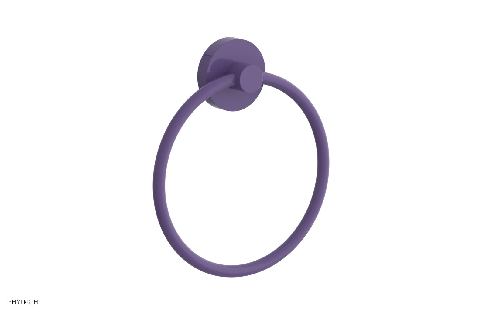 BASIC & BASIC II Chrome Towel Ring - Modern Bathroom Accessory for Hand & Face Towels - Perfect for Home, Hotel & Spa Decor