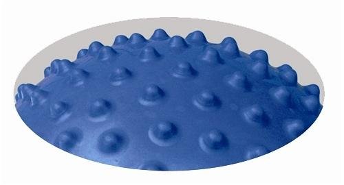 Inflatable Massage Ball for Pain Relief - Red Muscle Recovery Tool for Back, Neck & Shoulder - Perfect for Yoga, Physical Therapy & Post-Workout Recovery