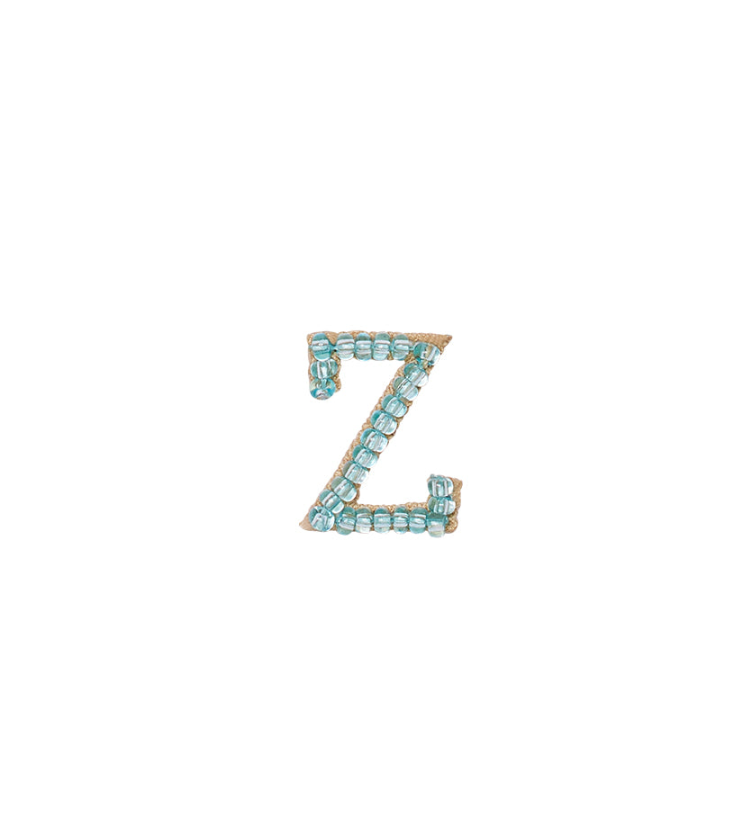 Personalized Small Beaded Letter Necklace - Custom Initial Pendant Jewelry for Women | Perfect Gift for Birthday, Anniversary & Valentine's Day | Everyday Wear & Special Occasions