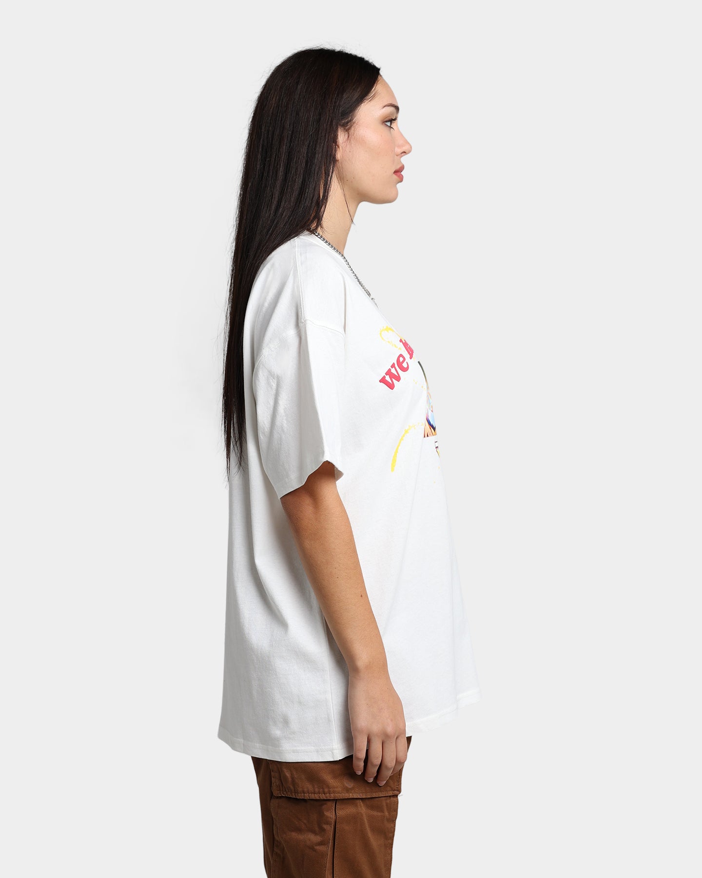Mattel Advisory Board Crystal X 'We Have The Power' White T-Shirt - Official Merchandise for Fans & Collectors - Perfect for Cosplay, Conventions & 80s Nostalgia