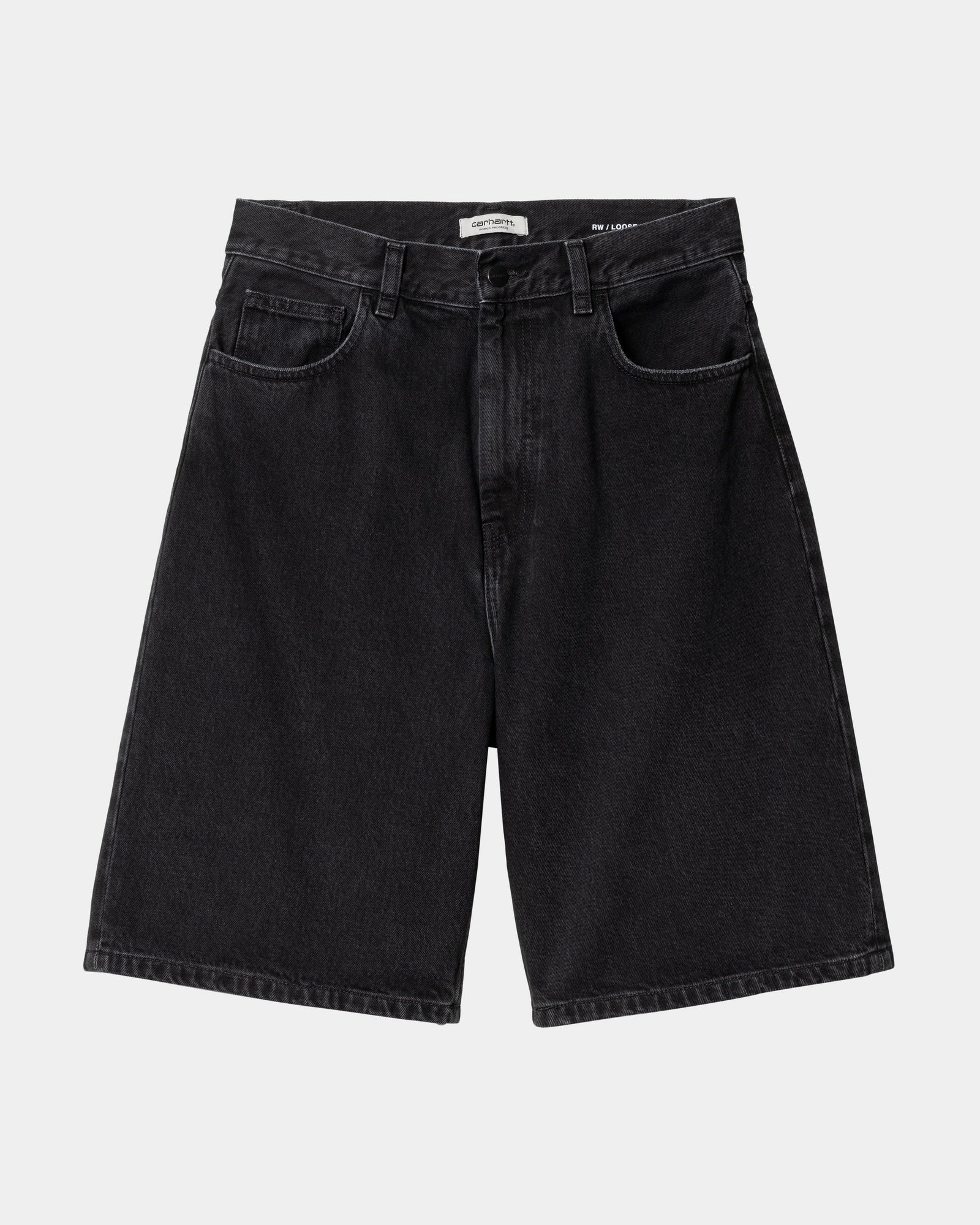 Women's Brandon Short - Black Stone Washed Denim Shorts for Casual Wear & Summer Outfits | Perfect for Beach, Travel & Everyday Comfort