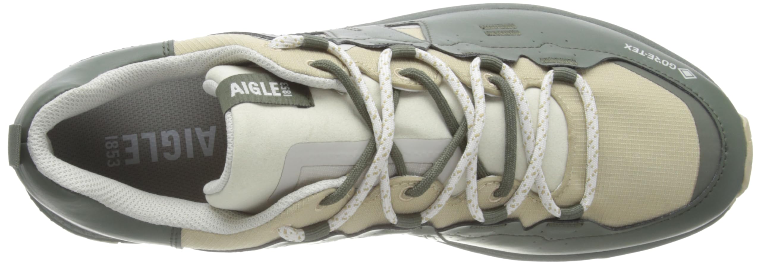 Aigle Men's Pariot GTX Waterproof Hiking Sneakers - Lightweight & Durable for Outdoor Adventures, Trail Running, and Travel