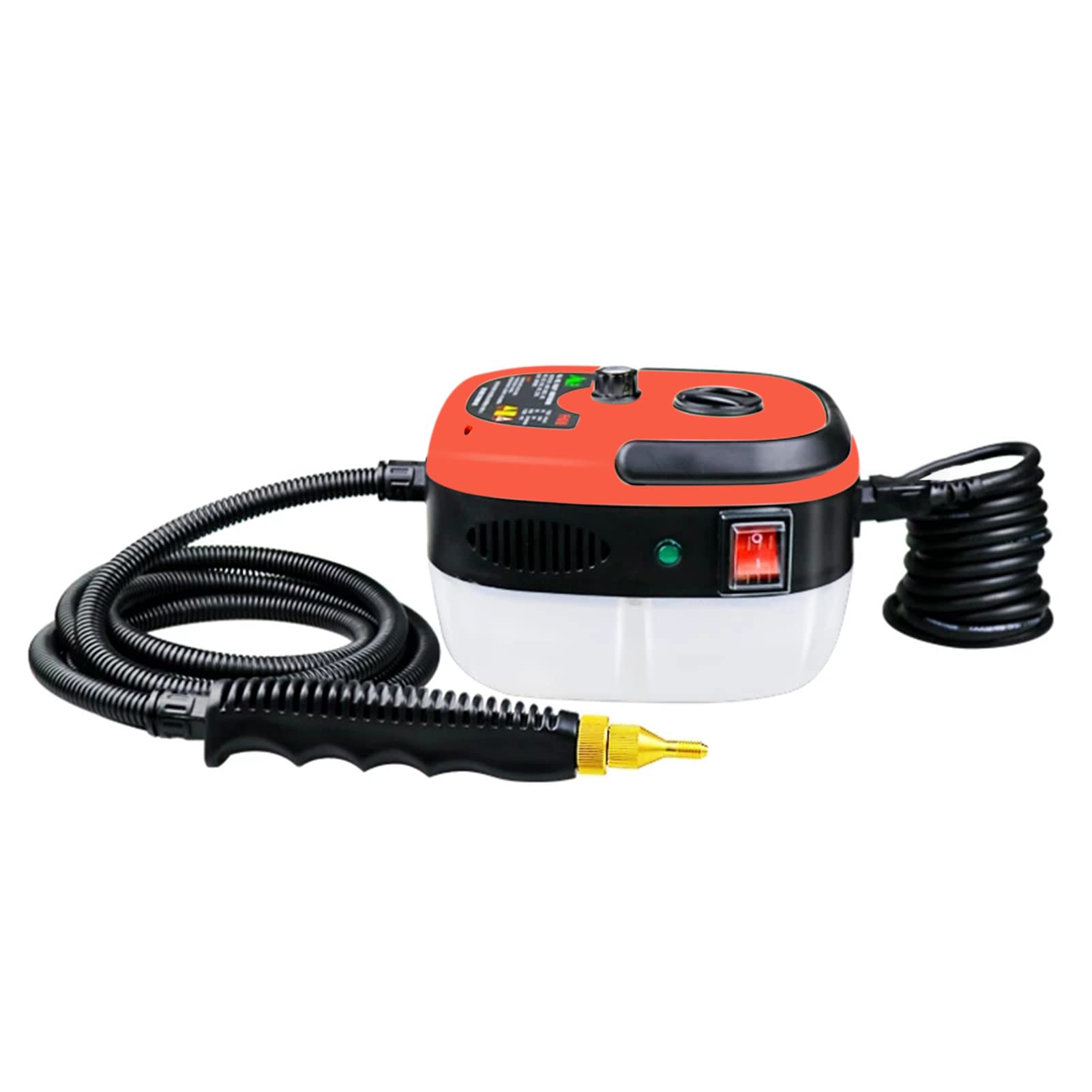 2500W 220V Portable Electric Steam Cleaner for High-Temperature Deep Cleaning - Perfect for Air Conditioners, Kitchen Hoods, Stoves, Tiles & Home Appliances | Quick Sanitizing & Degreasing Solution