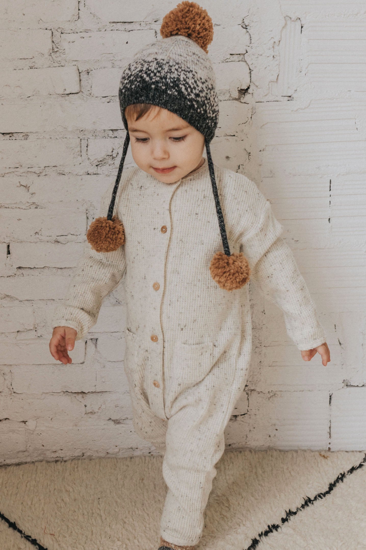 Winslow Grey Marl Knit Romper - Stylish & Comfortable One-Piece Jumpsuit for Women | Perfect for Casual Outings, Beach Days & Summer Travel