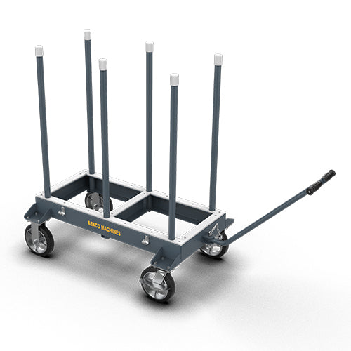 Abaco Slab Rack Dolly - Heavy Duty Moving Cart for Stone, Granite & Marble Slabs - Perfect for Construction Sites & Stone Fabrication Workshops