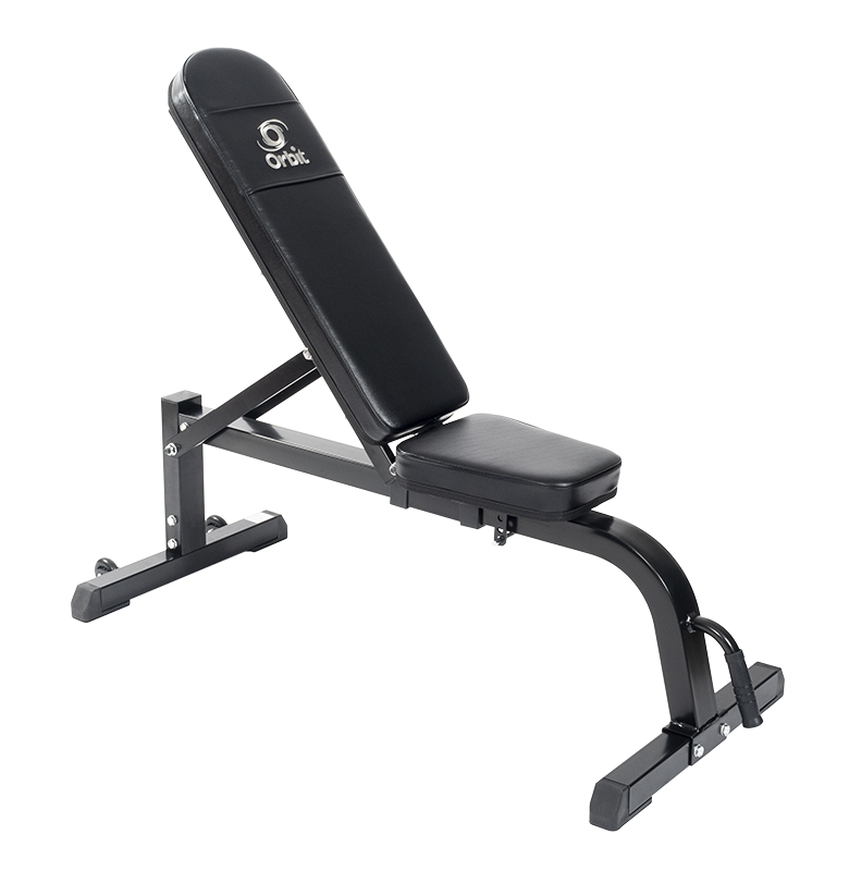 Orbit 3-in-1 Power Rack with 85LB Weight Stack & Adjustable Bench (OB86OP70KG) - Perfect for Home Gym Strength Training & Full-Body Workouts