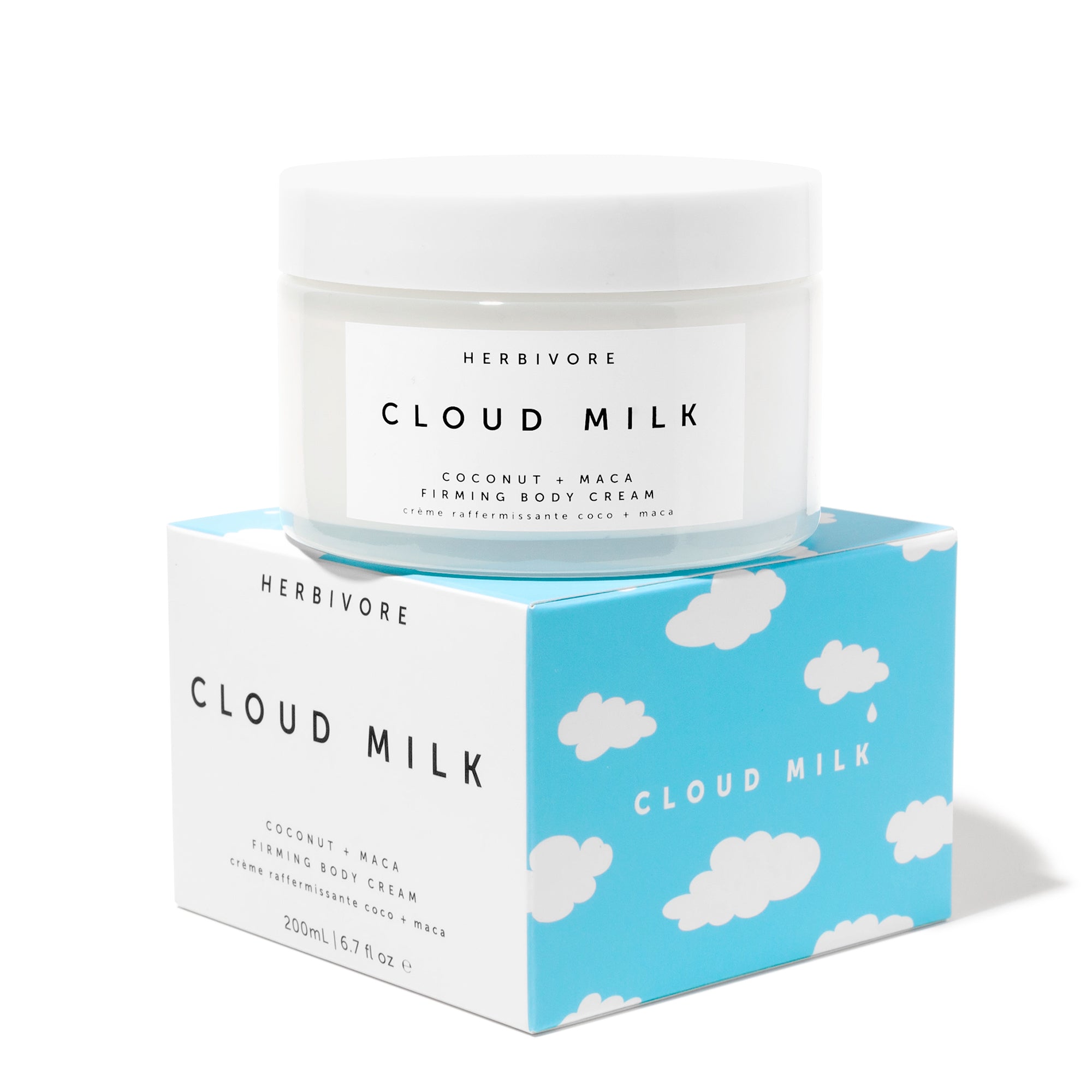 Firming Body Cream with Cloud Milk Coconut & Maca Extract - Hydrating & Tightening Skin Care for Dry Skin, Stretch Marks & Cellulite - Perfect for Post-Pregnancy & Weight Loss Body Care Routine