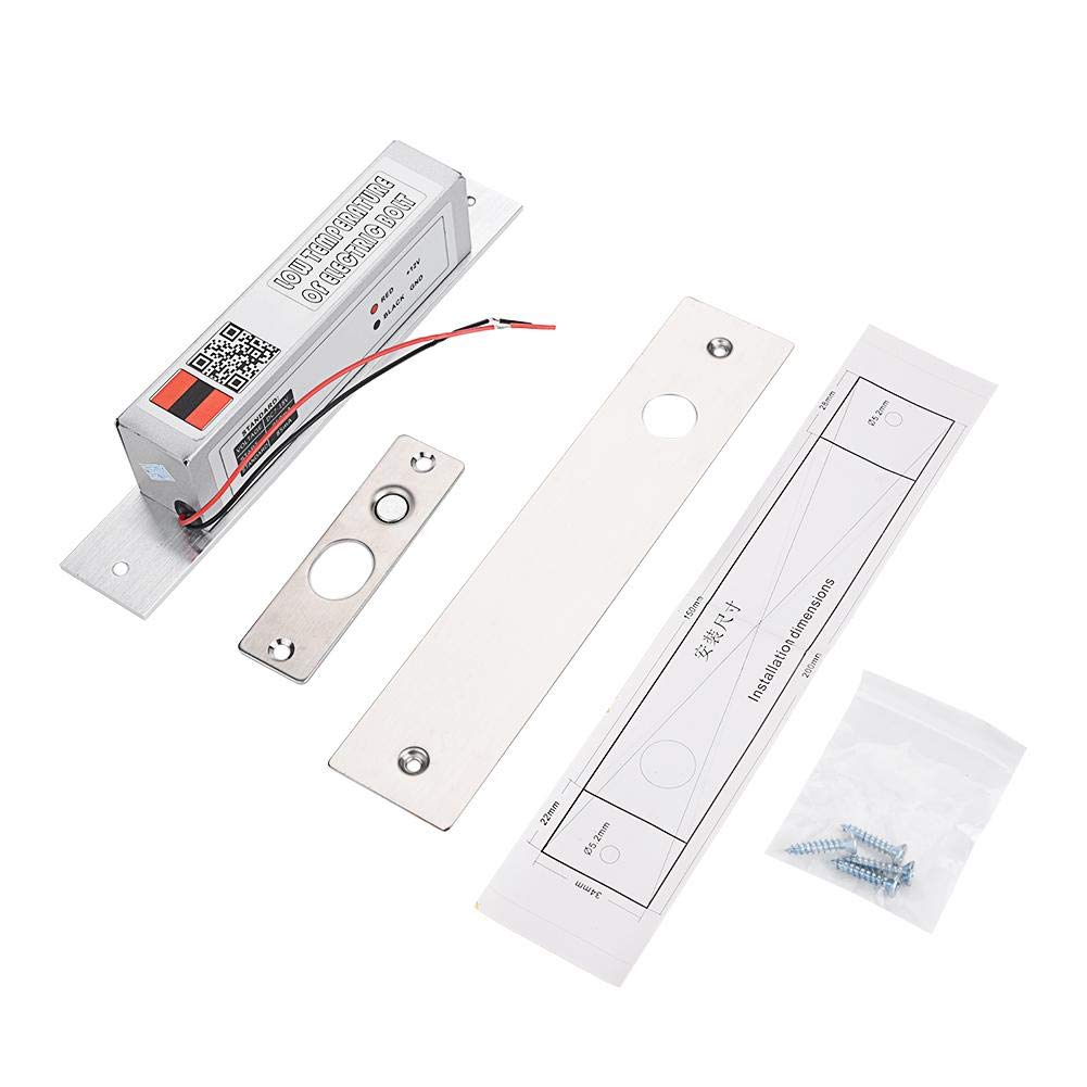 Smart Electric Mortise Lock with Time Delay & Low Temperature Bolt - Secure Access Control for Wooden, Glass, Metal & Fireproof Doors | Ideal for Homes, Offices & Commercial Buildings