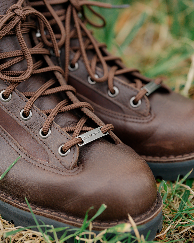 Women's Snow Peak x Danner Light II Hiking Boots - Waterproof Outdoor Shoes for Women - Perfect for Trail Running, Camping & Mountain Climbing