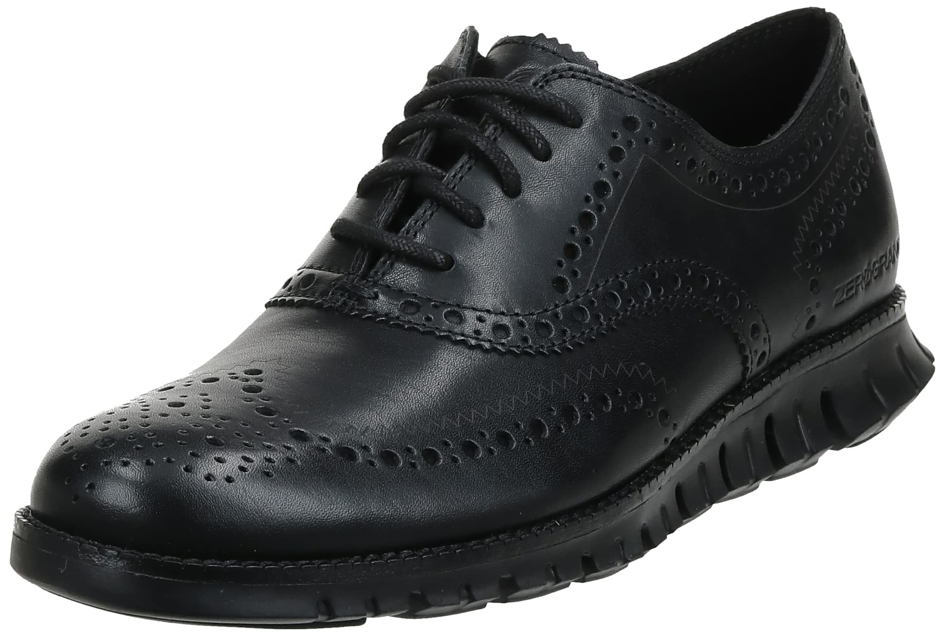 Cole Haan Men's Zerogrand Wing Ox Leather Oxford Shoes - Lightweight Comfortable Dress Casual Shoes for Business, Travel & Everyday Wear