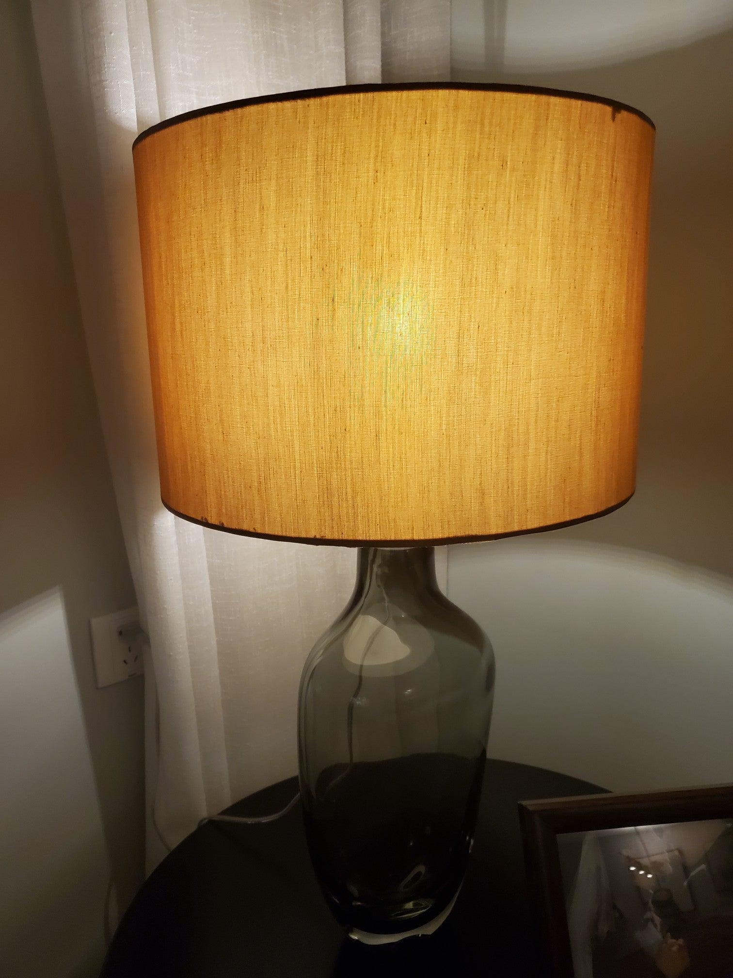 Elegant Glazed Crystal Table Lamp - Modern Home Decor for Living Room, Bedroom & Office - Perfect for Ambient Lighting & Stylish Interior Design