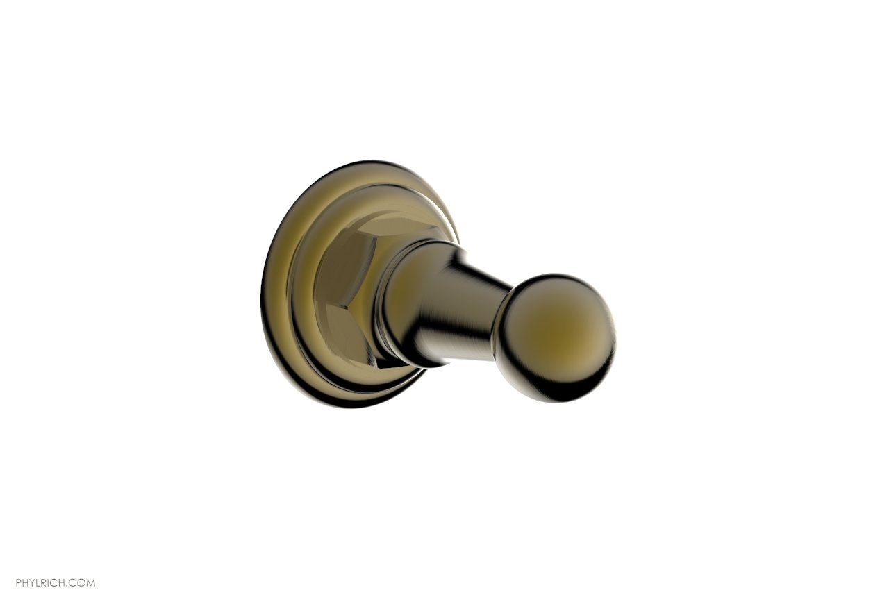 HEX TRADITIONAL Rustic Wall Mounted Robe Hook - 500 Series 76mm - Perfect for Bathroom, Bedroom, or Entryway Organization