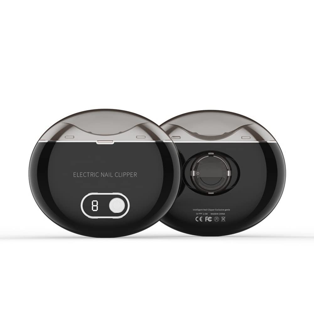 Guulqey Electric Automatic Nail Clipper & Grinder Set with LED Light - Safe for Baby & Adult Nail Care - Perfect for Home, Travel, and Salon Use