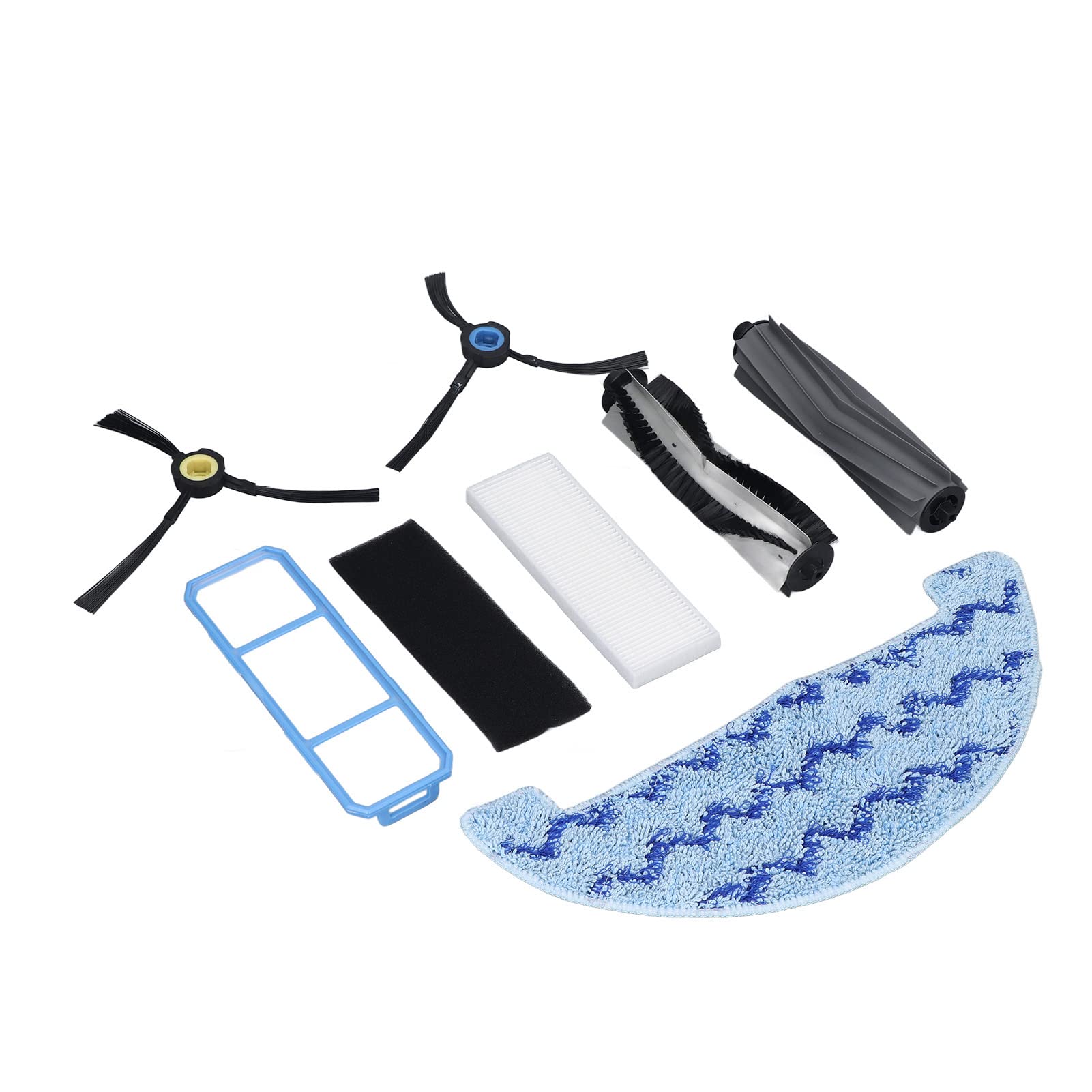Qinlorgo Vacuum Cleaner Accessories Set - Easy Installation, Wear-Resistant Main Brush for Deep Cleaning | Complete Household Cleaning Kit for Carpets, Floors & Pet Hair Removal