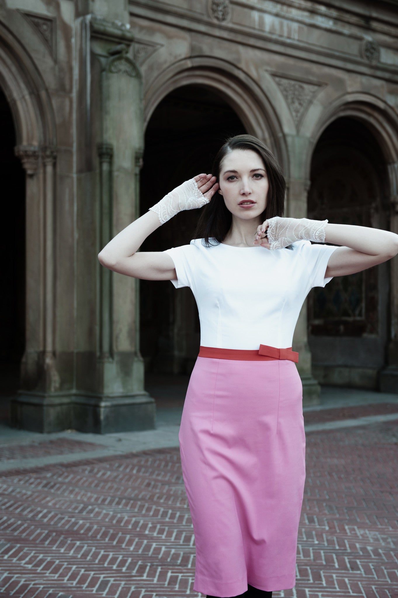 Stylish Colorblock 3-Tone Pencil Dress for Women | Trendy Spring Office & Party Wear | Perfect for Work, Cocktail Events & Date Nights
