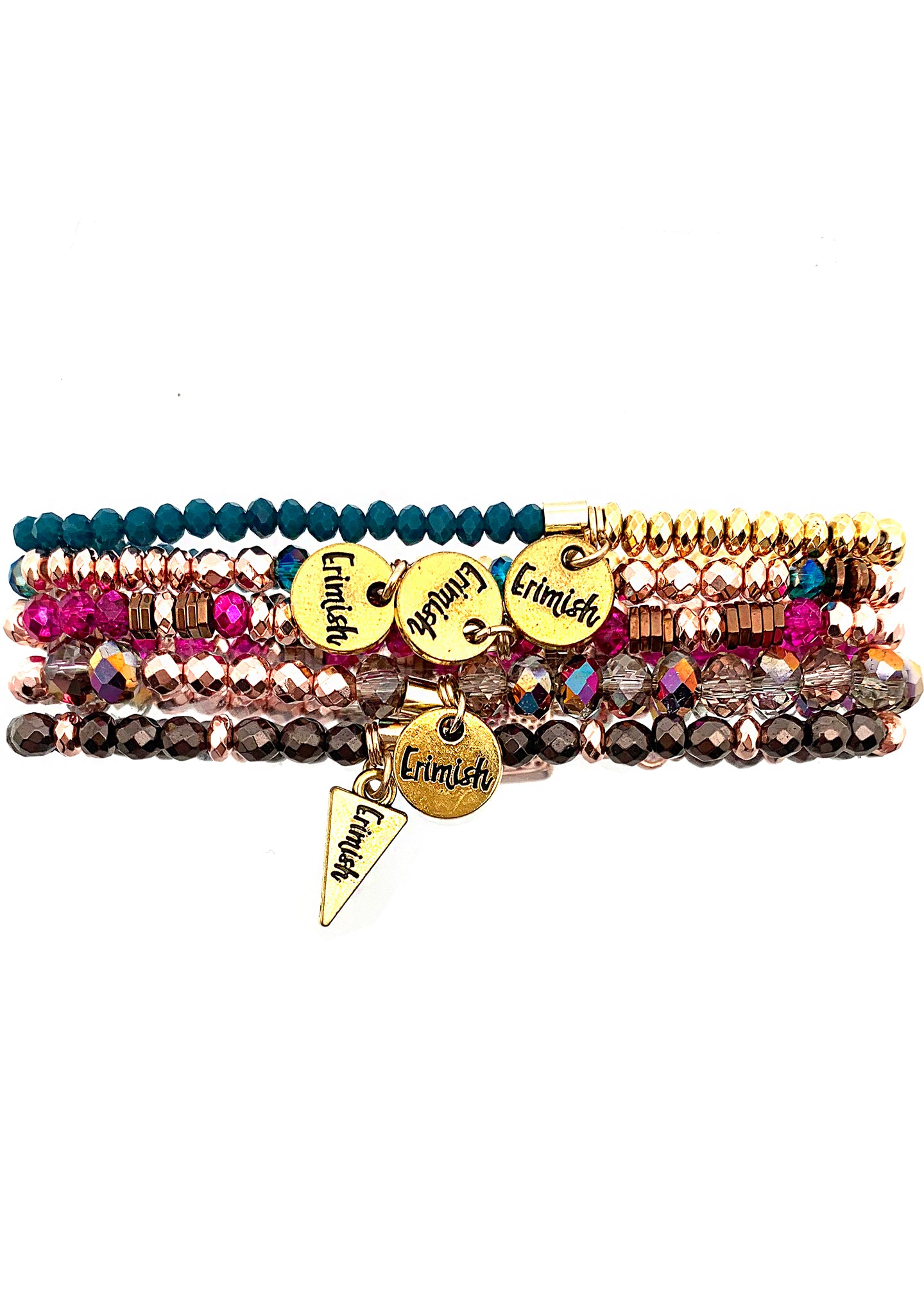 Gypsy Glow Selina Stacked Bracelet Set - Boho Chic Beaded Bracelets for Women, Layered Handmade Jewelry Gift - Perfect for Festivals, Parties & Everyday Wear