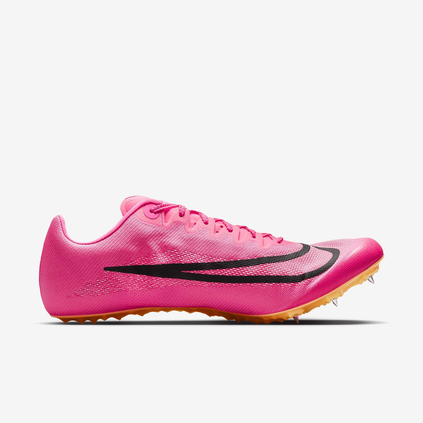 Nike Ja Fly 4 Track and Field Sprinting Spikes - Men's/Women's Running Shoes for Sprinters (DR2741-100, Sail/Light Lemon Twist/Fierce Pink) | Perfect for Track Meets, Training & Competitive Racing