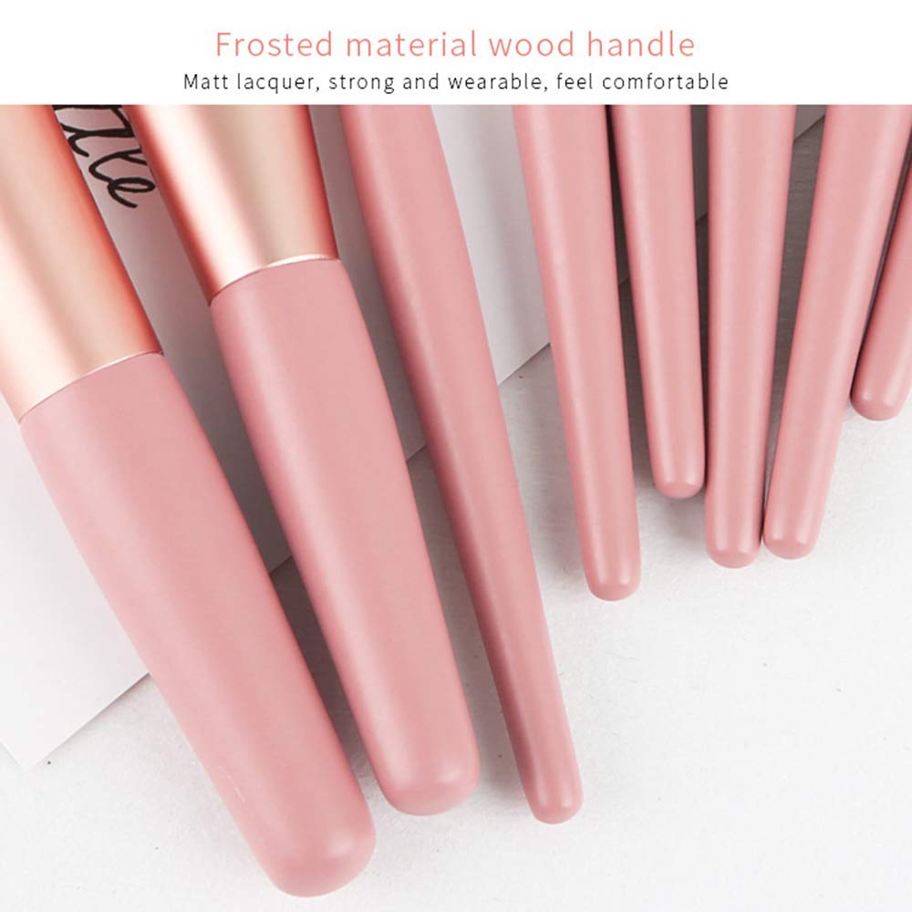 Horoly 8-Piece Professional Makeup Brush Set - Foundation, Blending & Cosmetic Brushes Kit for Flawless Makeup Application - Perfect for Daily Use, Travel & Professional Makeup Artists