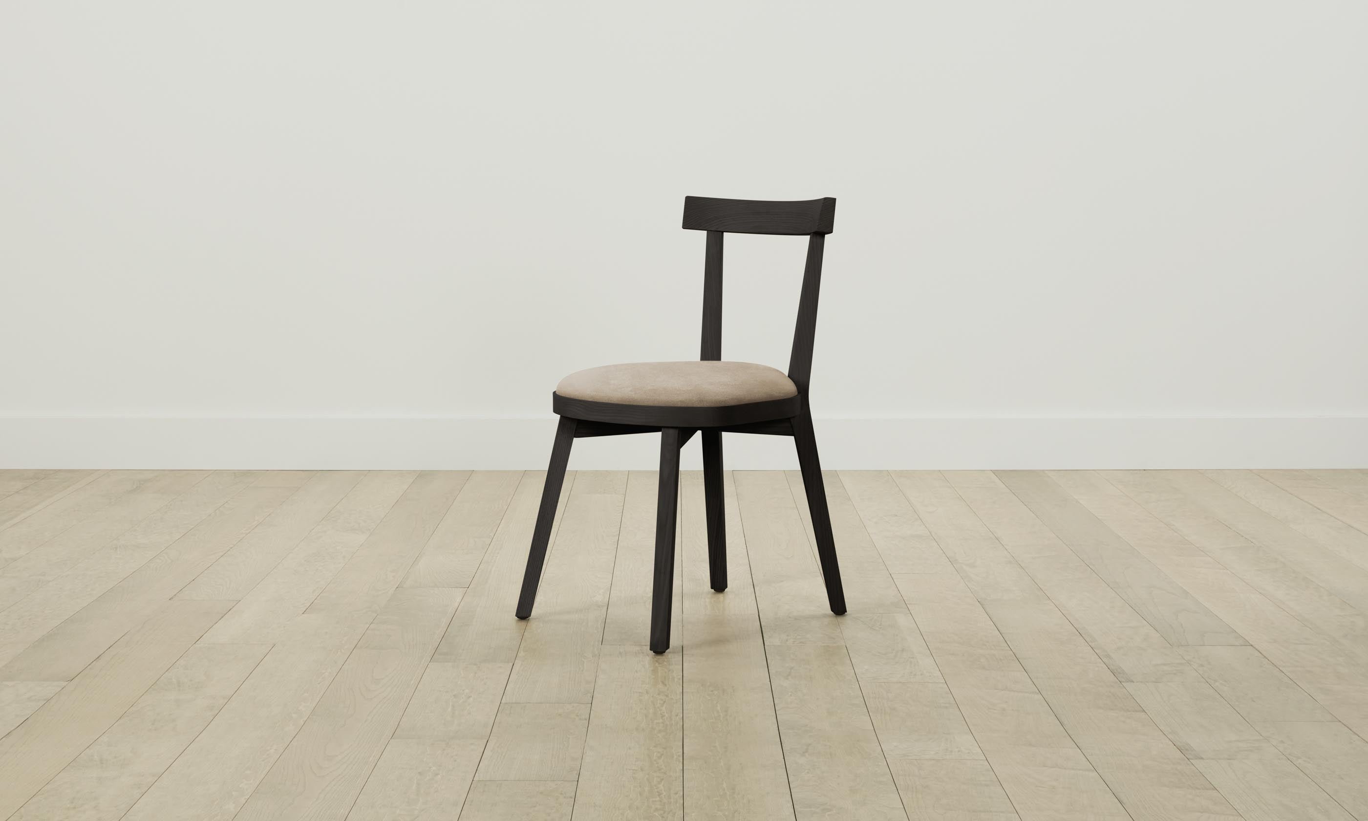 Allen Dining Chair - Performance Velvet Upholstered Side Chair in Taupe - Perfect for Dining Rooms, Kitchens, and Home Offices