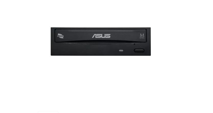 ASUS DRW-24B1ST 24x Internal DVD RW Drive - High-Speed Burner for PC, Laptop, Desktop - Perfect for Data Backup, Media Storage, and Software Installation
