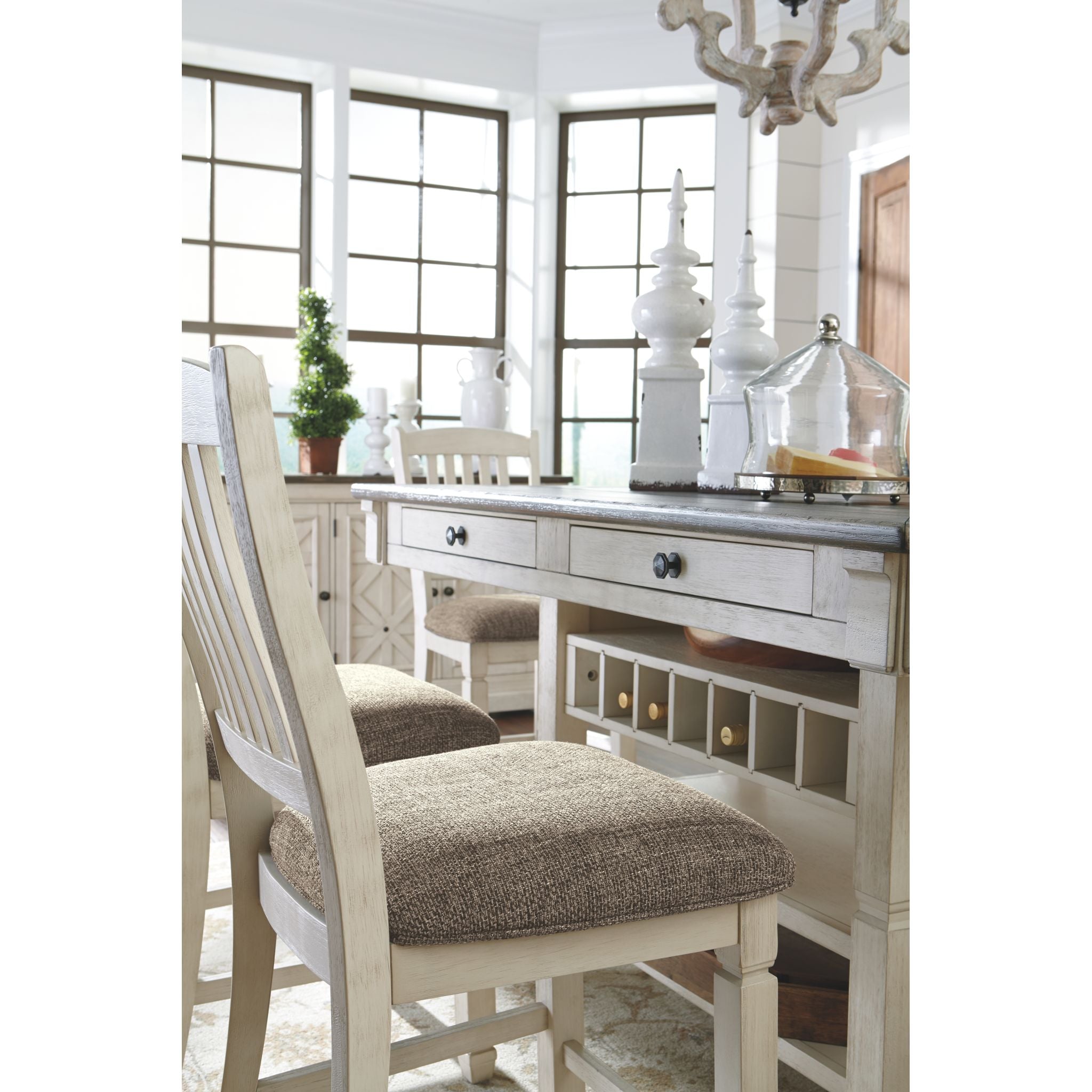 Bolanburg Counter Height Table - 36 Inch Bar Table for Kitchen, Dining & Outdoor Use - Perfect for Breakfast Nook, Patio & Small Spaces
