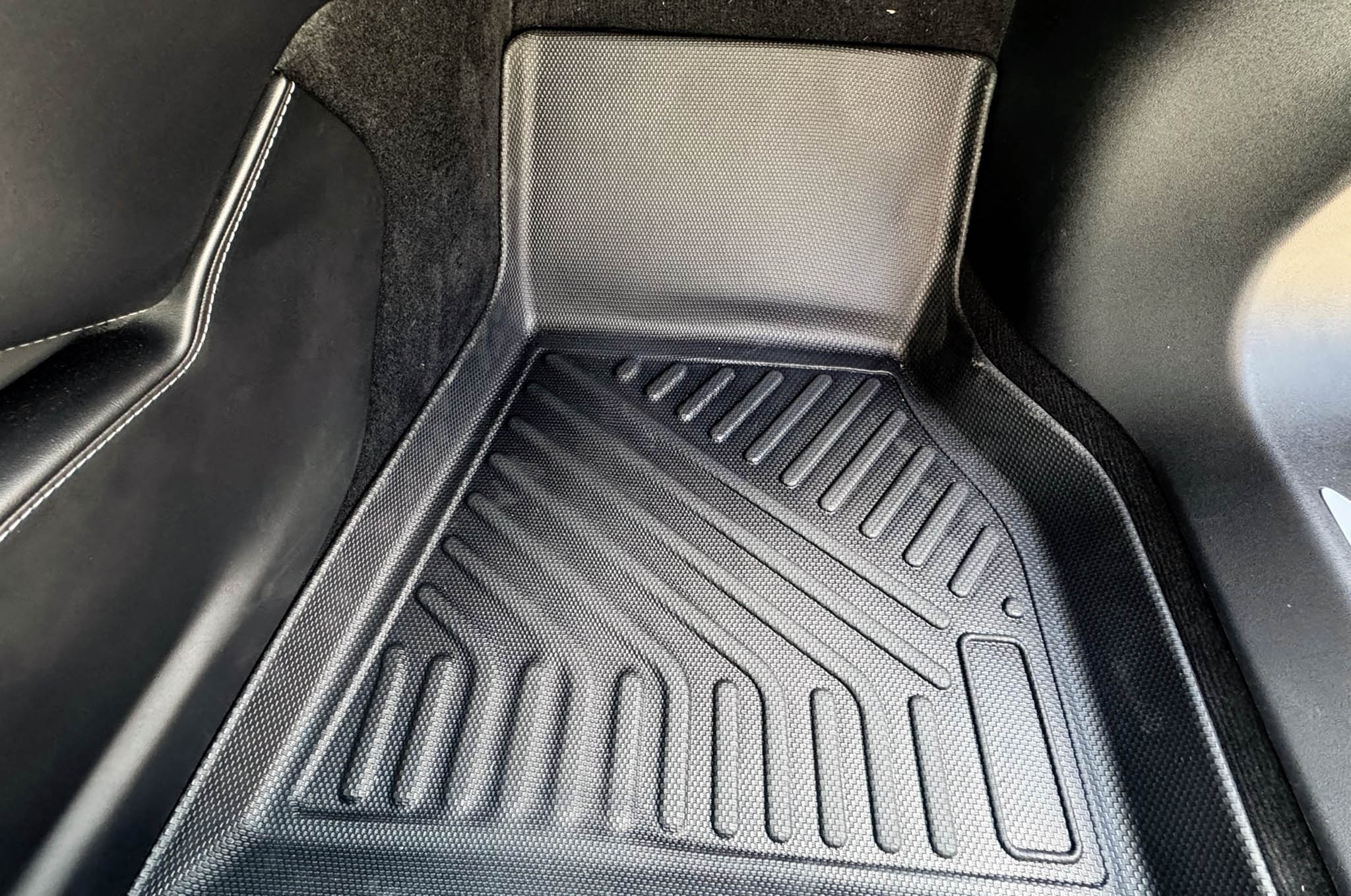 Premium All-Weather TPE Floor Mats for Tesla Model S - Eco-Friendly Custom Fit Car Mats | Perfect for Daily Commute, Road Trips & Winter Protection