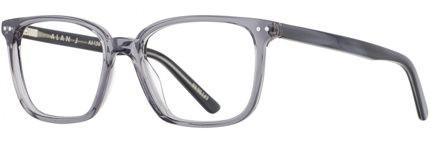 Alan J AJ156 Eyeglasses - Classic Retro Round Frame Glasses for Men & Women - Perfect for Reading, Working & Fashion Accessories