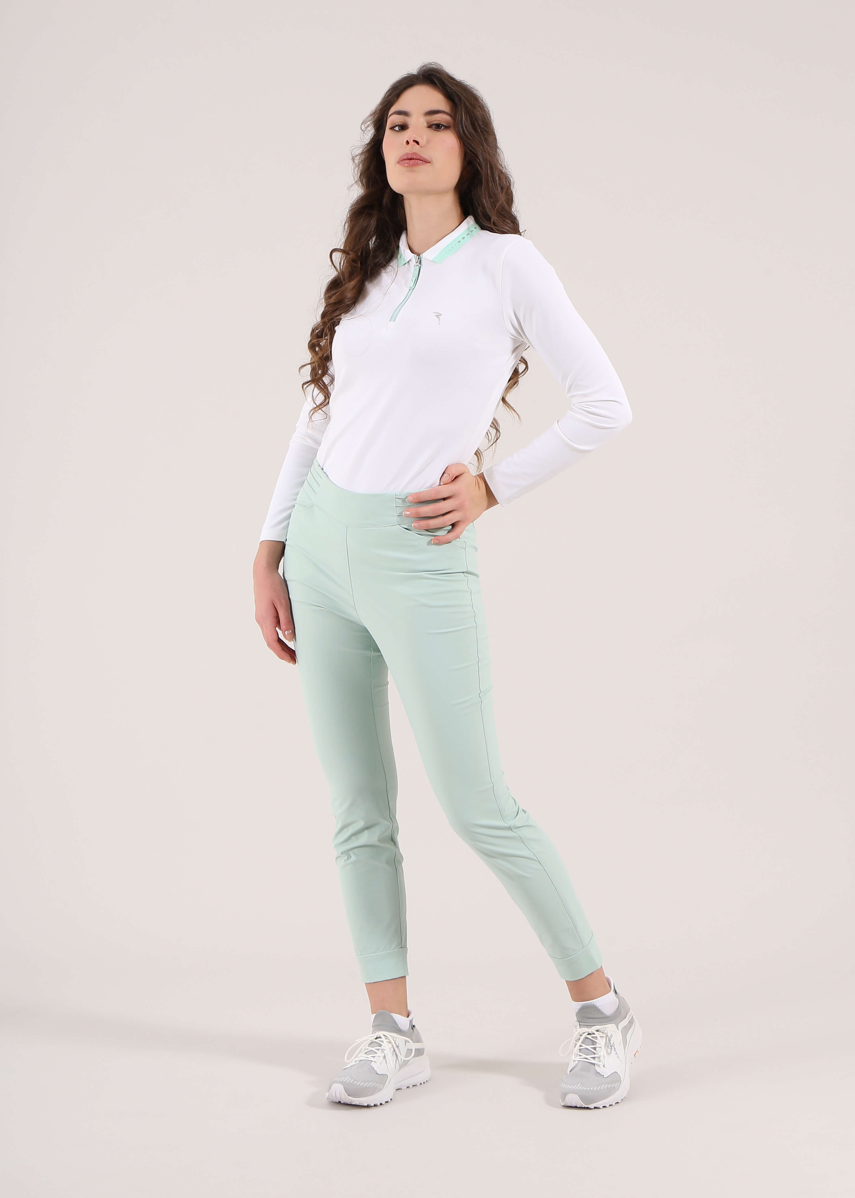 ABUELA Lightweight Sunblock® Long Sleeve Polo Shirt - UPF 50+ UV Protection, Breathable Quick-Dry Fabric for Men & Women - Perfect for Golf, Fishing, Hiking & Outdoor Activities
