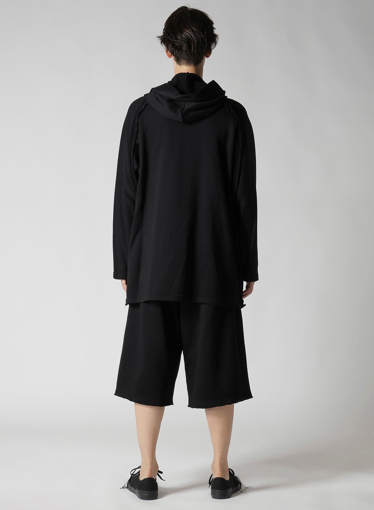 COTTON SMITH POCKET DETAIL UNBALANCED HOODIE - Men's Casual Pullover Sweatshirt with Asymmetrical Design | Perfect for Streetwear, Lounge & Everyday Comfort