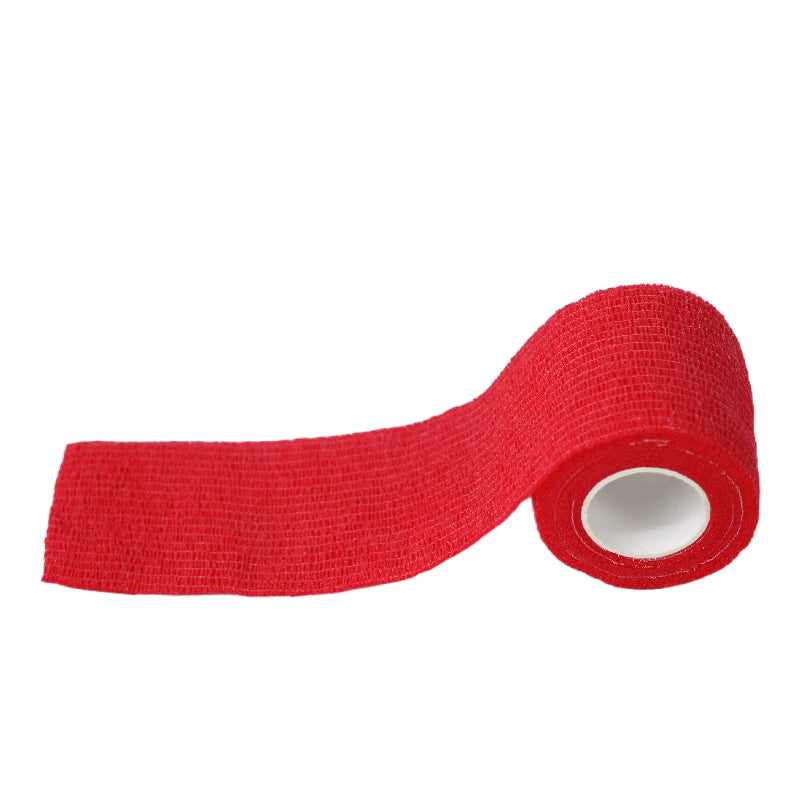 Coflex Non-Slip Grip Tape 5cm Width Red Color - Perfect for Tool Handles, Sports Equipment, and DIY Projects
